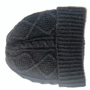 Sonoma Charcoal black Knit Beanie